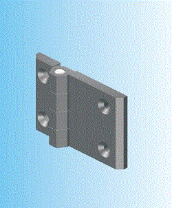 精鑄不銹鋼機(jī)柜合頁鉸鏈63 50 6