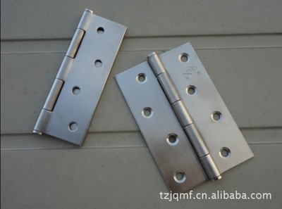 【小四寸不銹鋼合頁】價格,廠家,圖片,合頁、鉸鏈,臺州市路橋區金清民豐五金廠-