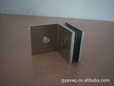 【供應精鑄304不銹鋼90度單邊固定夾】價格,廠家,圖片,合頁、鉸鏈,高要市金利鎮鵬翔五金廠-